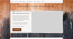 Desktop Screenshot of hobokenfloorrefinishing.com