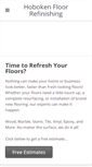 Mobile Screenshot of hobokenfloorrefinishing.com